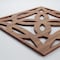Ekena Millwork Medium Baytown Decorative Fretwork Wood Wall Panels, Walnut, 15 3/8"W x 15 3/8"H x 3/8"T WALW16X16X0375BYTWA - alternate 4